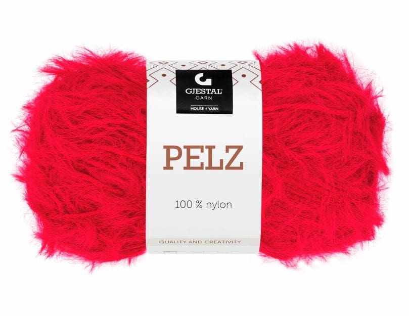 Pelz 807 Dyp Rød
