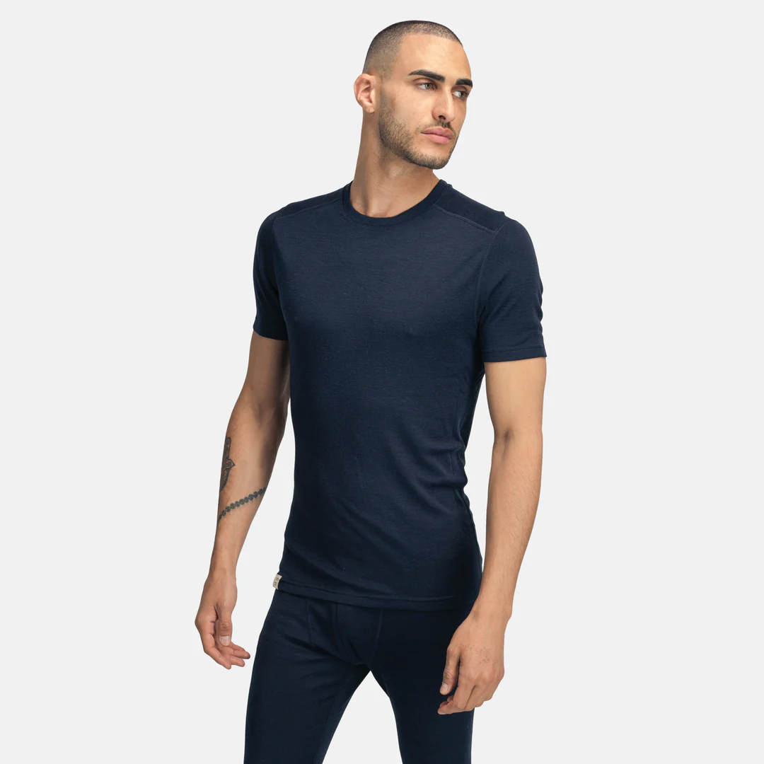 M Frost T-Shirt, Merinoull, Til Menn
