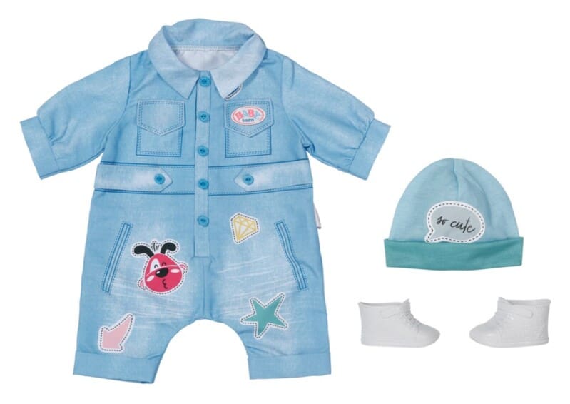 Baby Born Luksus Jeans Ketilsdrakt 43Cm