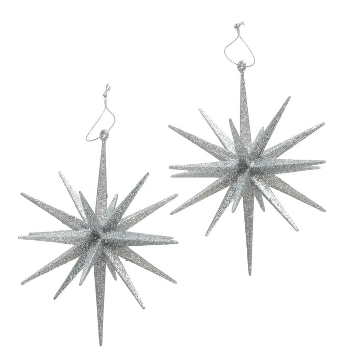 Tove Stjørnur H15Cm, D15Cm, Silvur