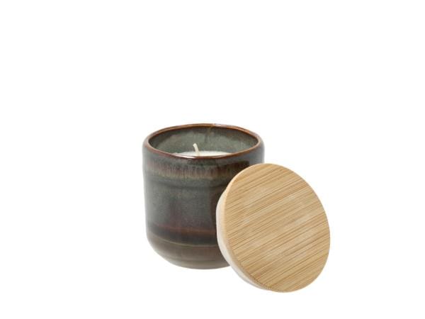 Duftljós Iris Citrus And Wood 7×7,3Cm Brúnt/Grønt