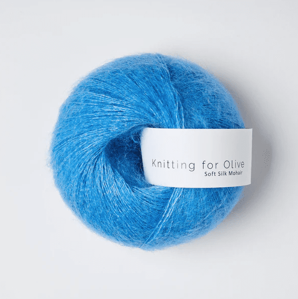 Soft Silk Mohair – Poppy Blue / Valmueblå