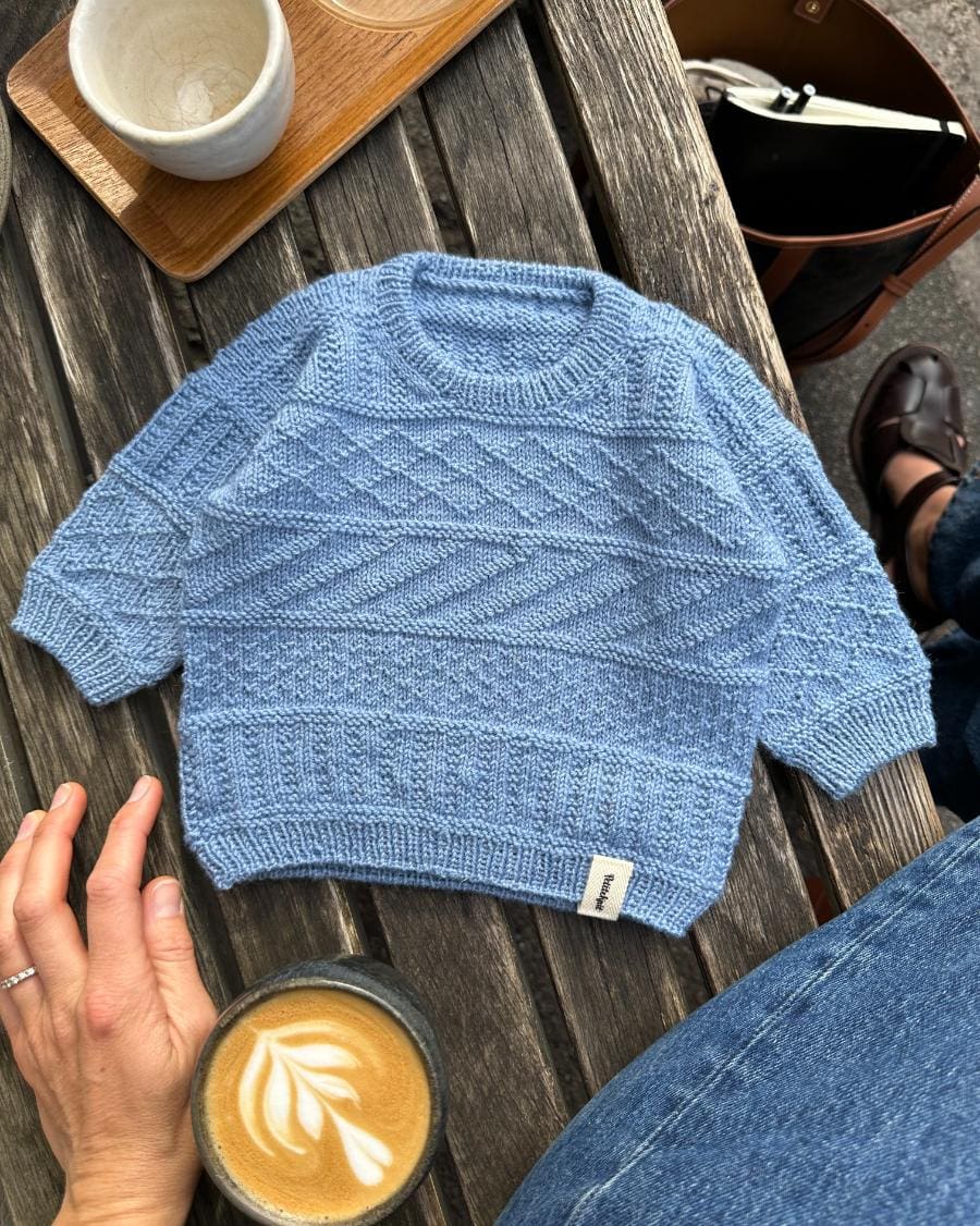 Bindiuppskrift – Storm Sweater Baby