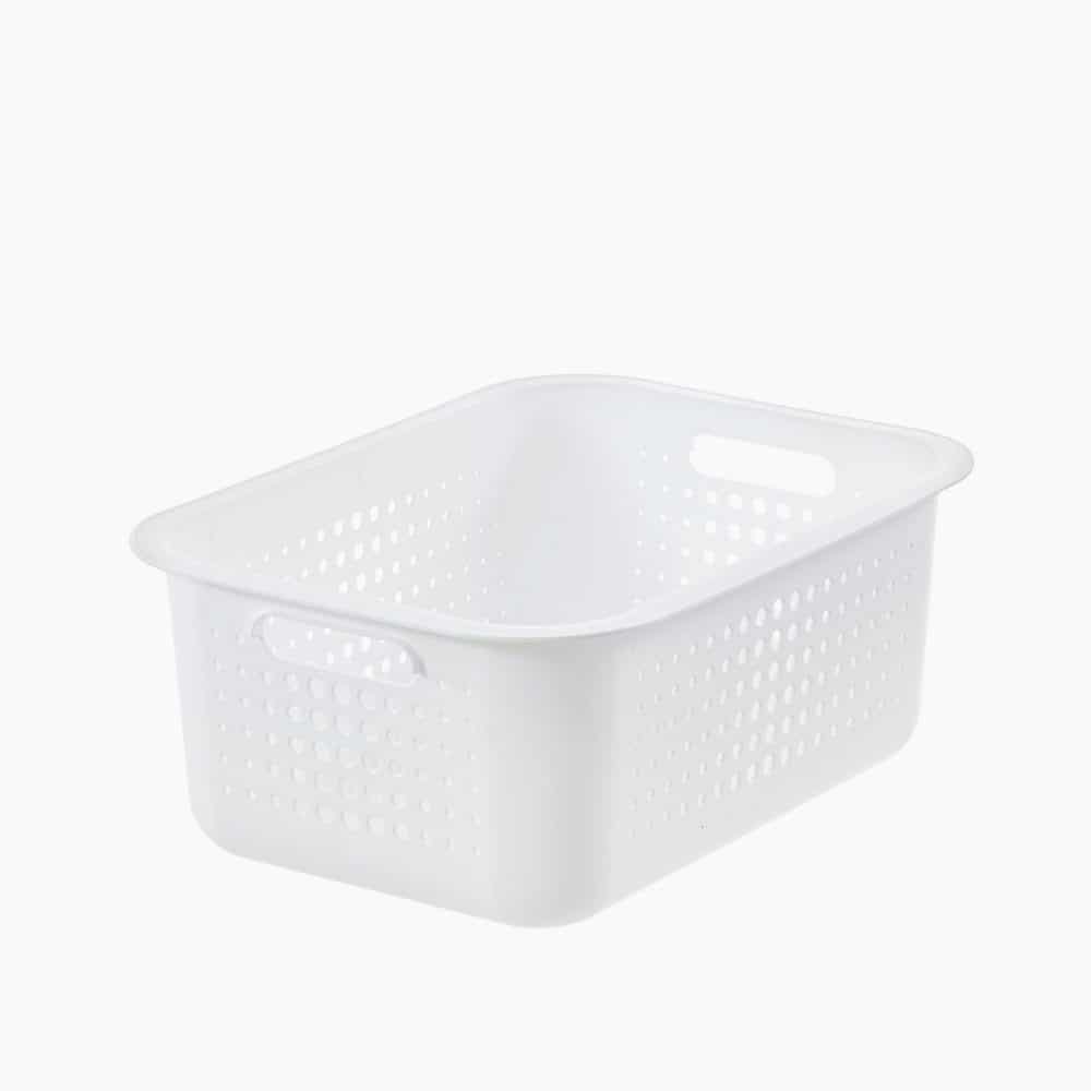 Linea – Goymslukurv 28X37X15Cm Hvít