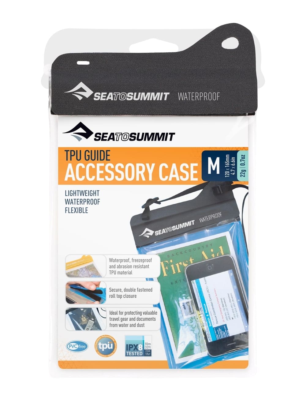 Tpu Guide Accessory Case Medium 12×16,5Cm Black