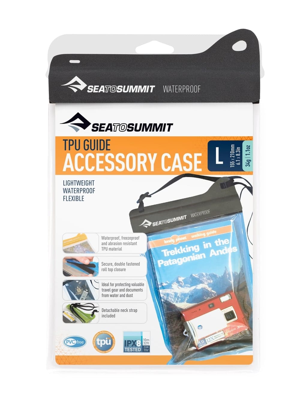 Tpu Guide Accessory Case Large 15×21,5Cm Black