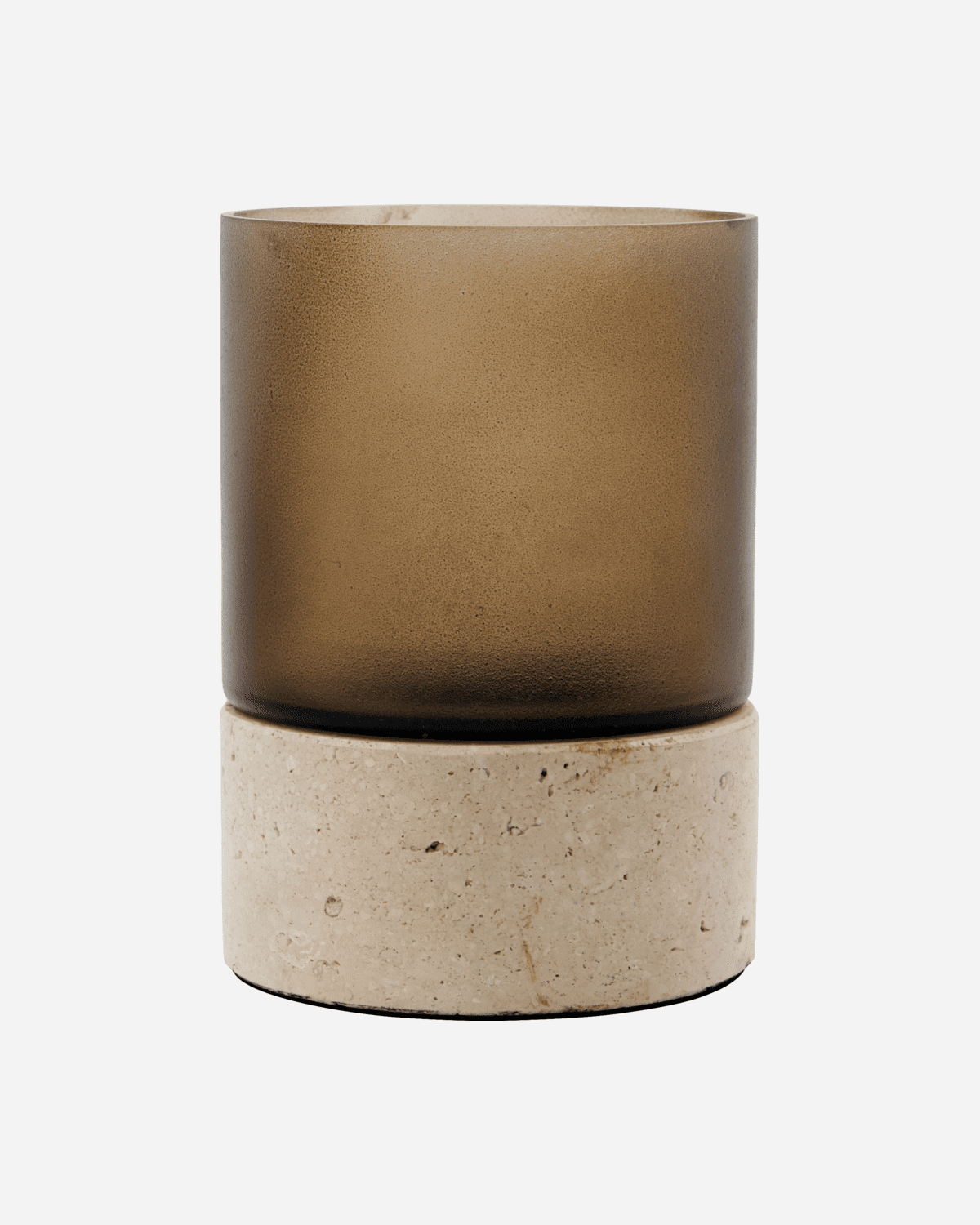 Rivo Ljósastaki H14Cm, D10Cm, Brúnur