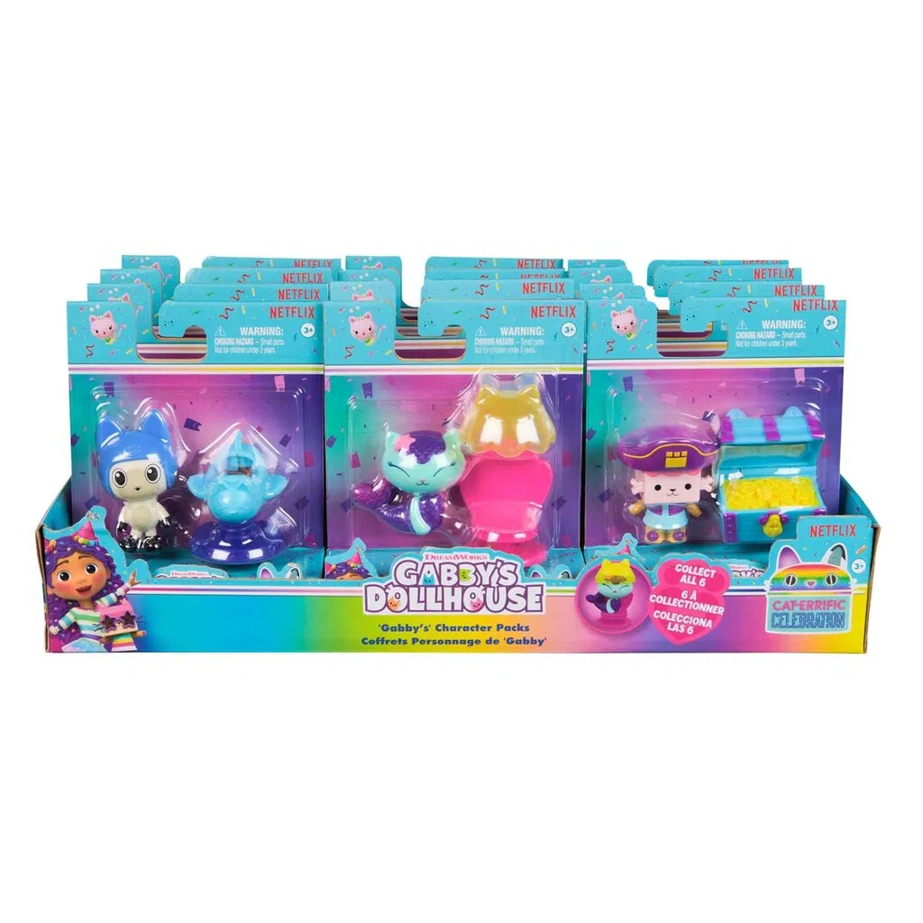 Gabby’S Dollhouse Figure & Accessory Set Asst.