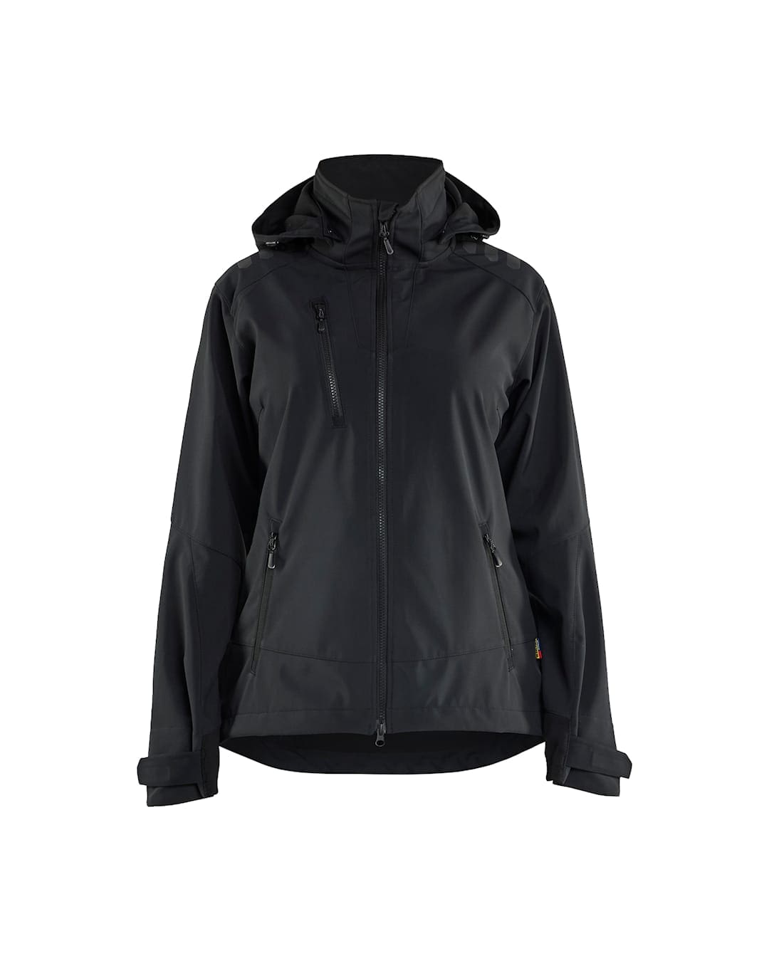 Softshell Jakki Til Kvinnur, Svartur