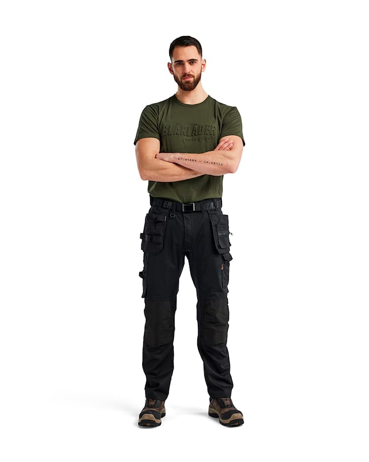 T-Shirt 3D Armygrøn