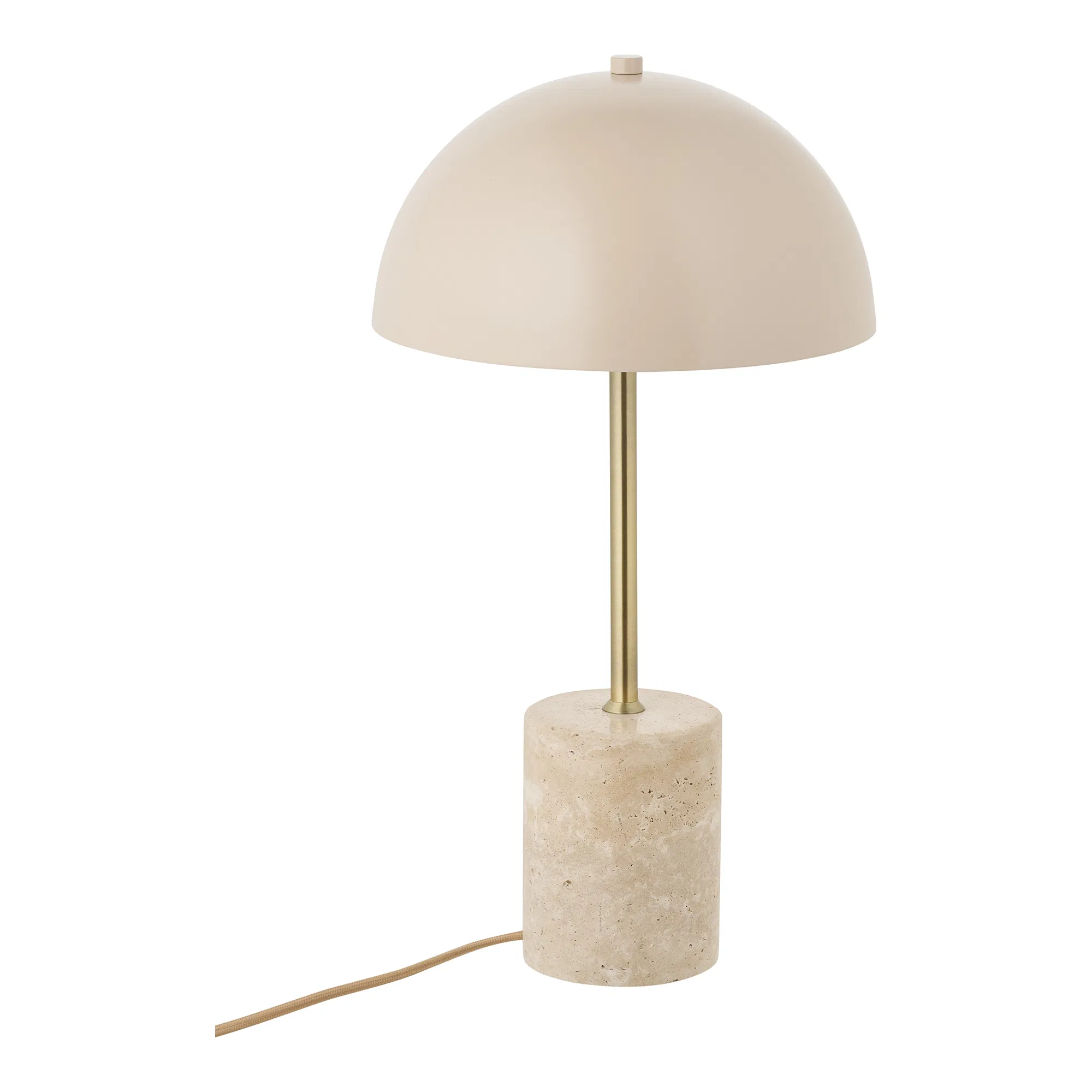 Sheffield Borðlampa H45Cm Marmor, Stál