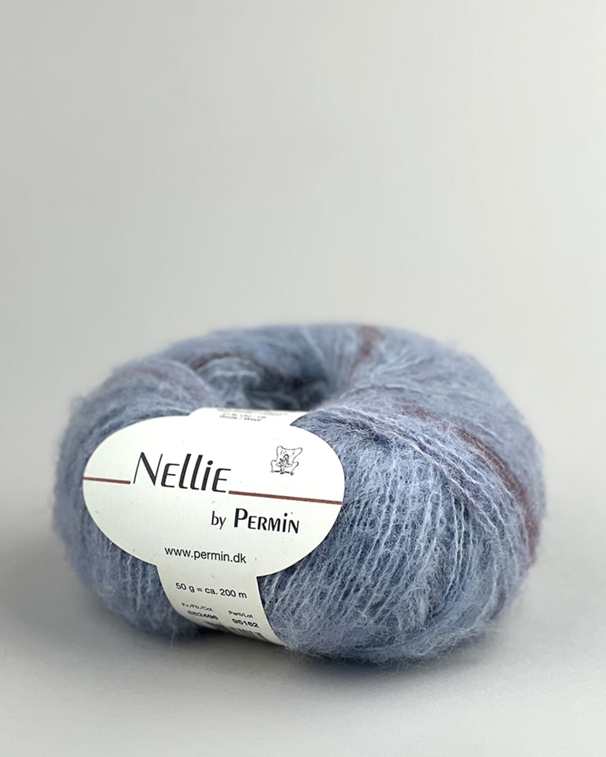 Nellie Lyseblå/Rosa/Bordeaux 12