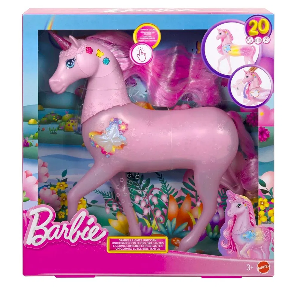 Barbie Einhyrningur V/ Ljós Og Ljóð