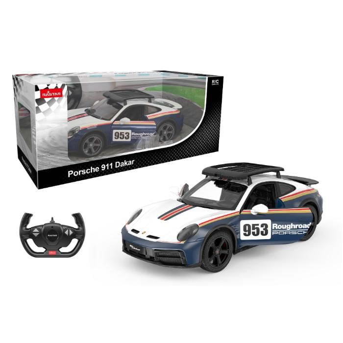 Rc Porsche 911 Dakar Fjarstýrdur Bilur 1:14