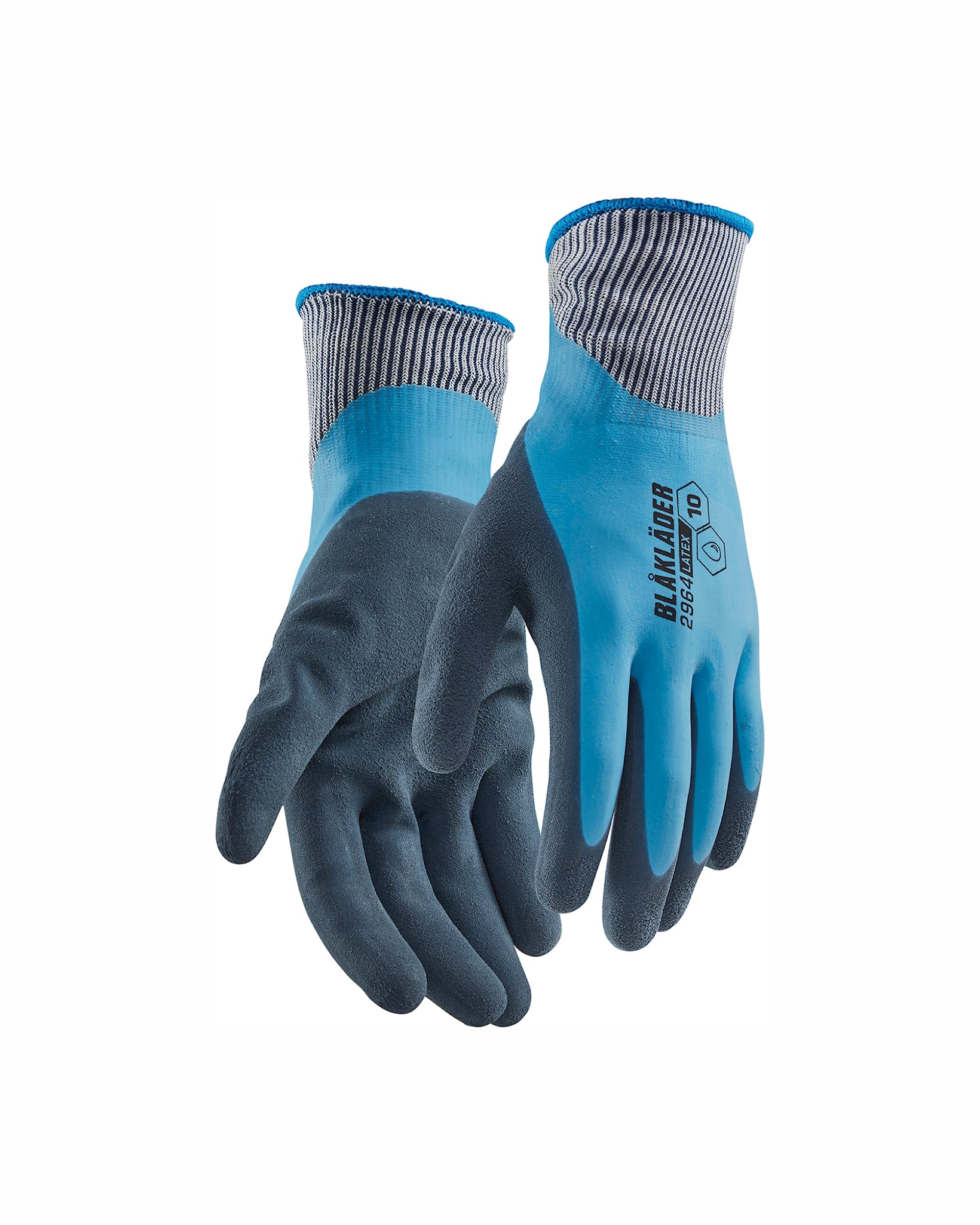 Latex-Coated Arbeiðshandskar Wp Ocean Bláir/Turkis