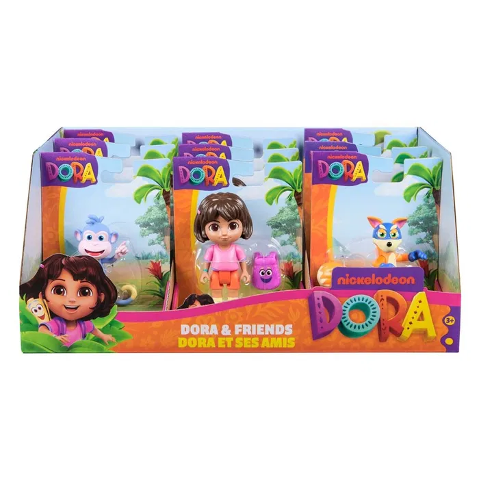 Dora The Explorer Dora Single Figurar 7,5 Cm Asst.