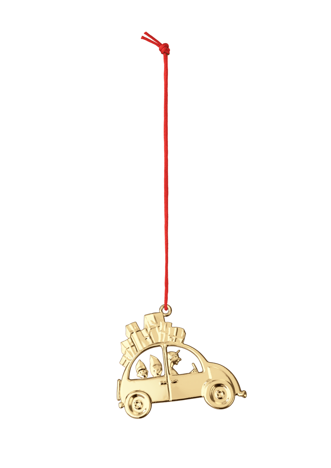 Jólabilur H6,5Cm Forgylt