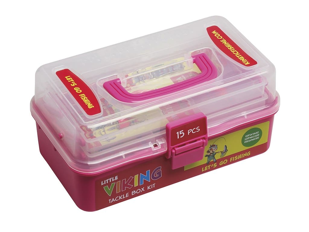 Tackle Box Kit 15 Stk, Pink