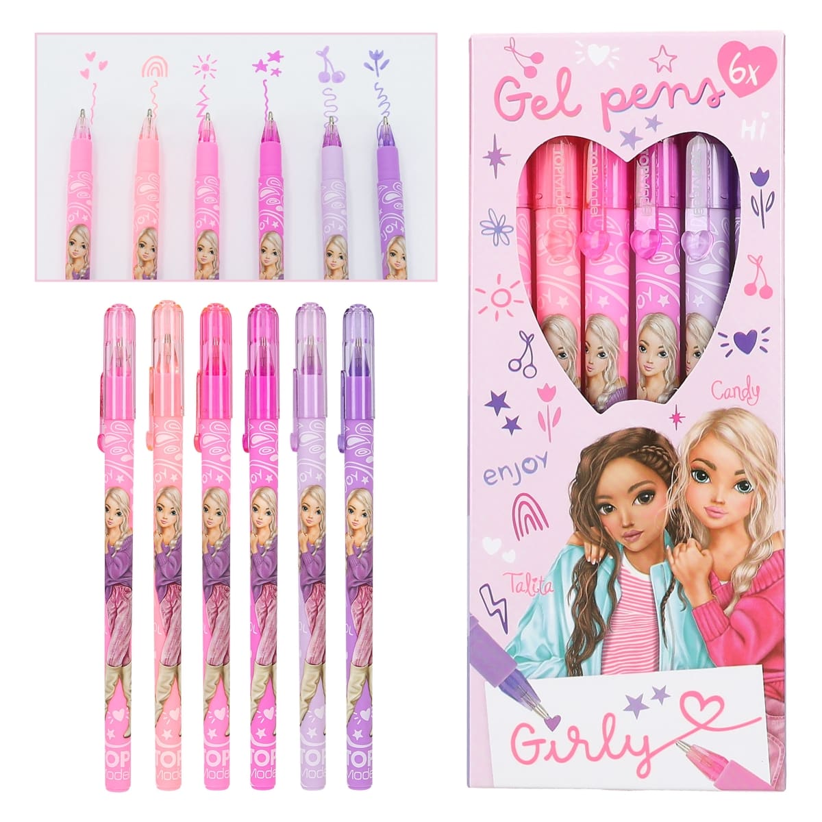 Topmodel Gelpensæt, Candy