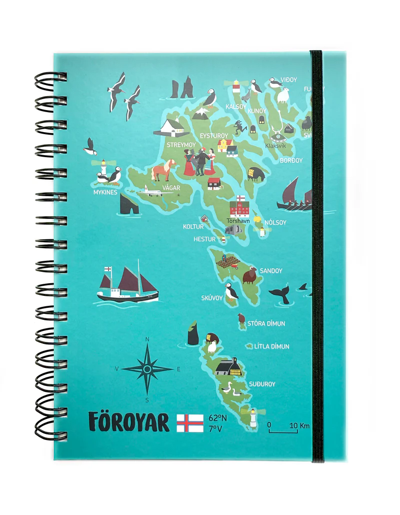 Uppritsbók – Føroyakort