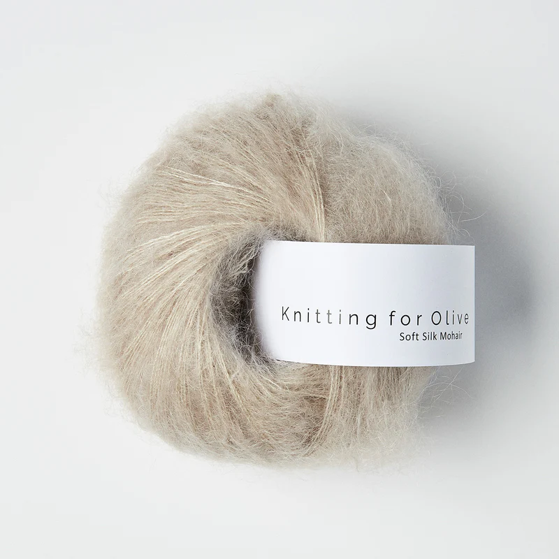 Soft Silk Mohair Oatmeal / Havregryn