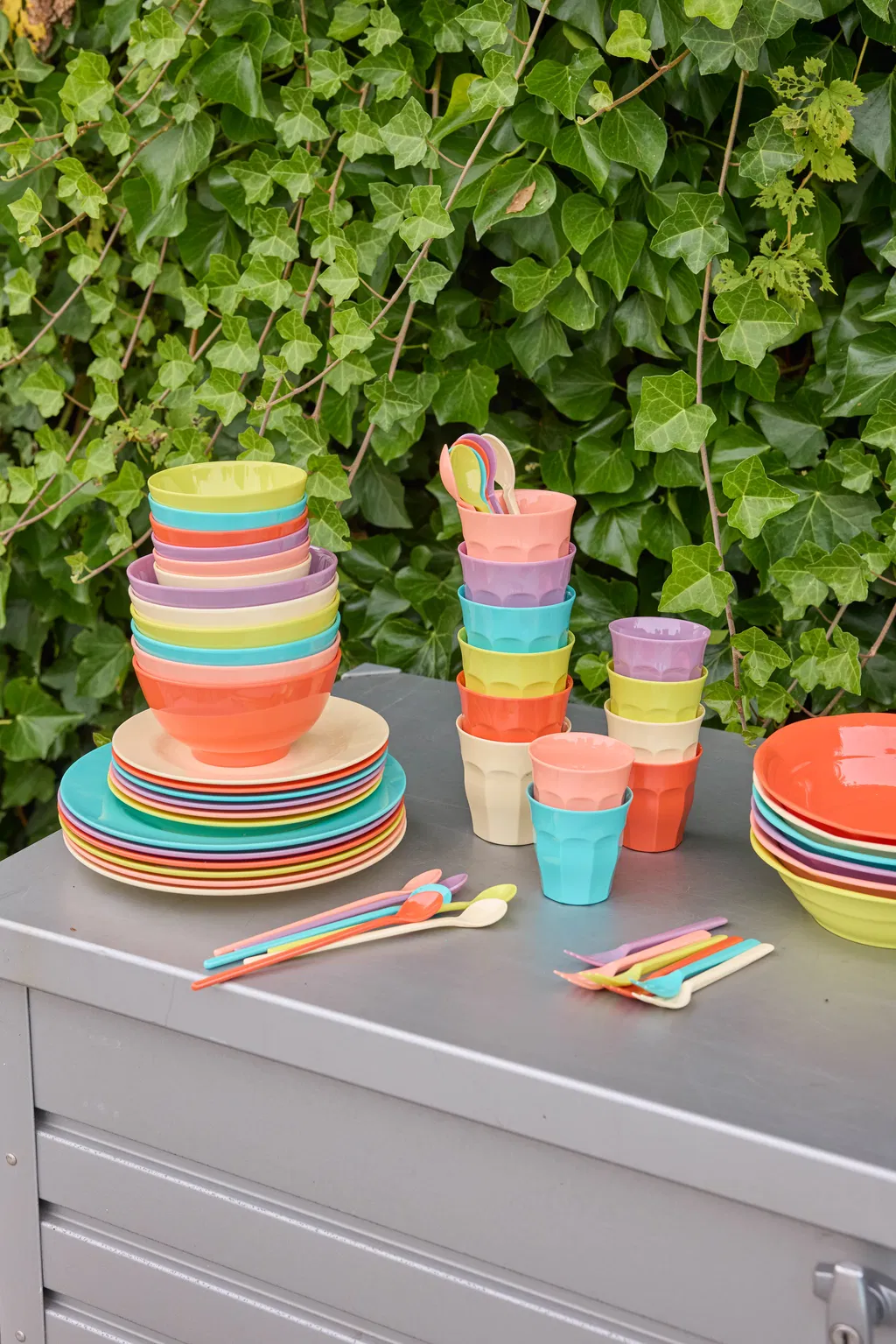 Melamine Tallerkar D20Cm Glory Days Colors – Ymiskir Litir