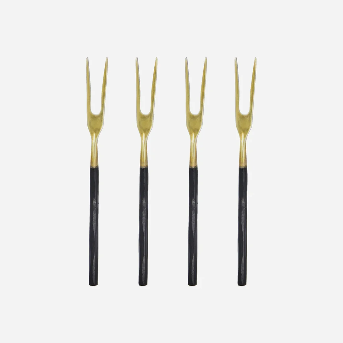 Hdfork Viðskerisgaffil H:12Cm 4 Stk Antique Brass