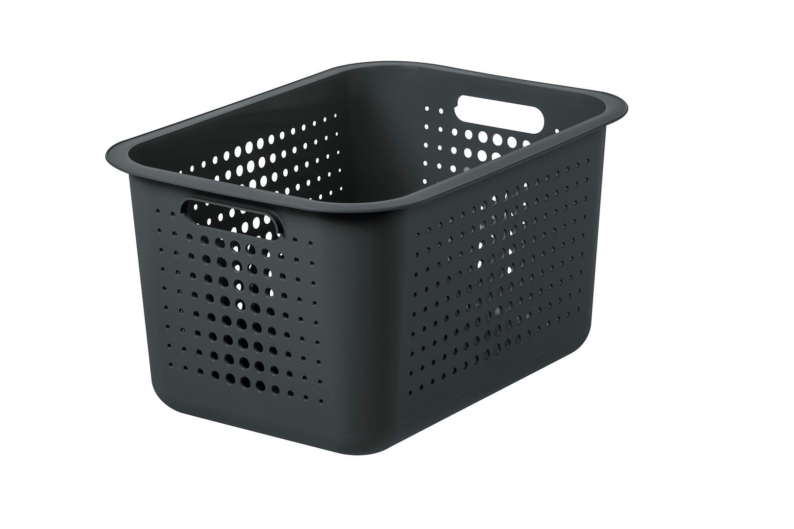 Kurv 13L 37X28X20Cm Antracit Grá