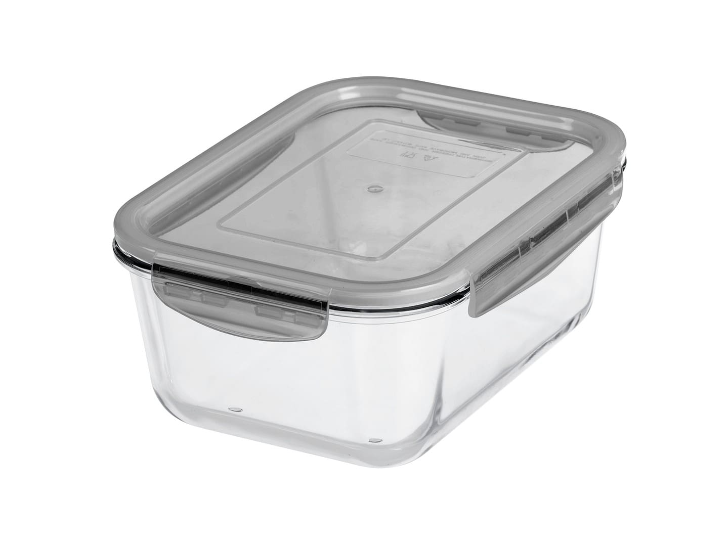 Eldfastfat V/Lok 1,6L, Glas