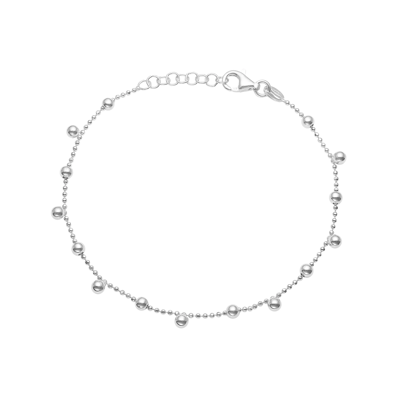 Armband V/Kúlum 17+3Cm, Sterling Silvur