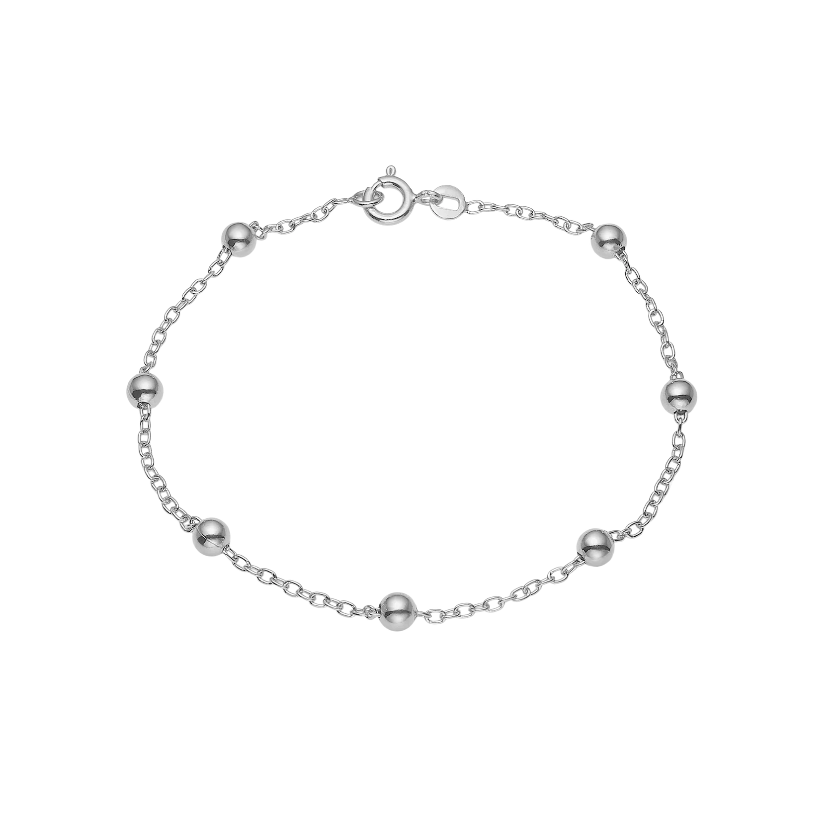 Armband V/Kúlum, 19Cm, Sterling Silvur