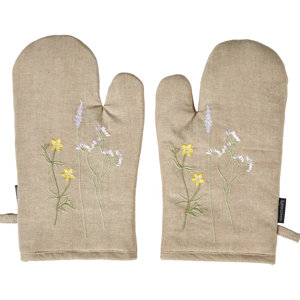 Grillhandski 2Ass 19X32Cm Bummull
