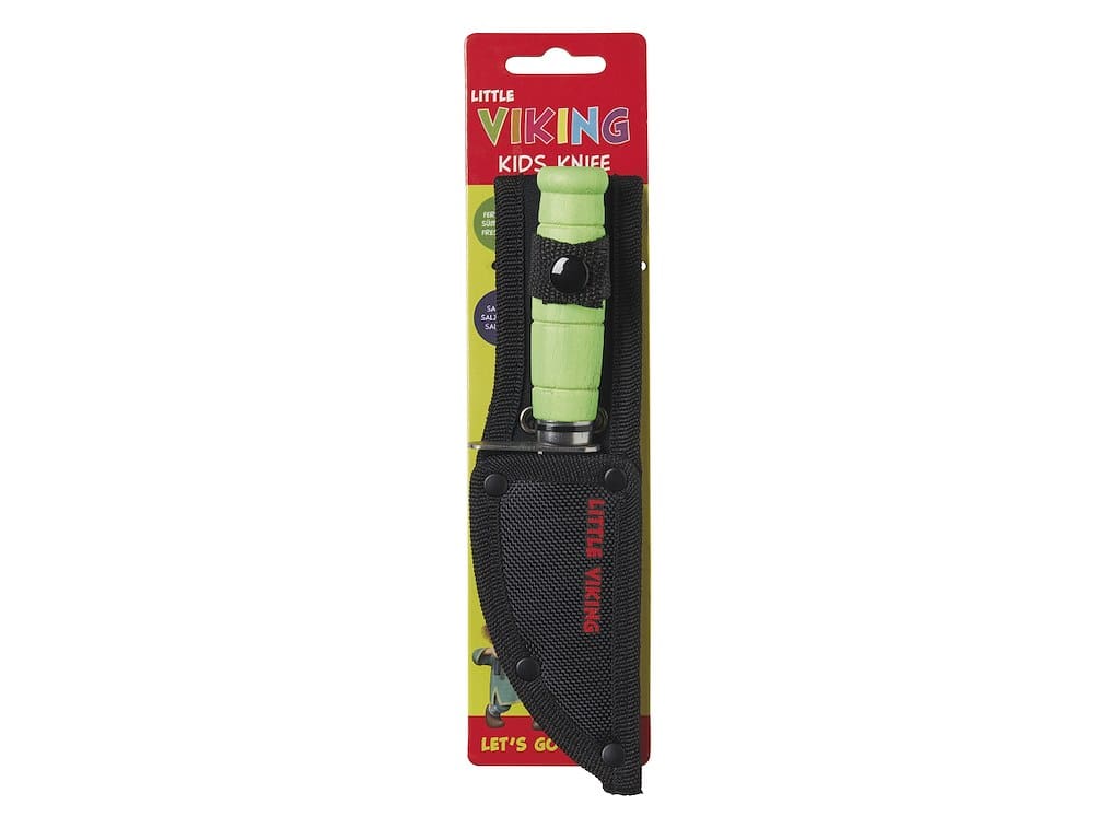 Little Viking Kids Knife 2.7″/7Cm Green