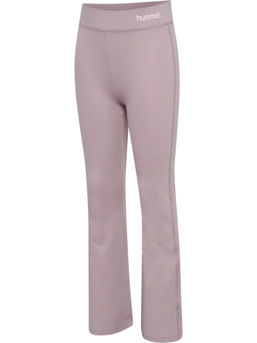 Jr High Rise Flared Tights Leggings Við Sveiggj