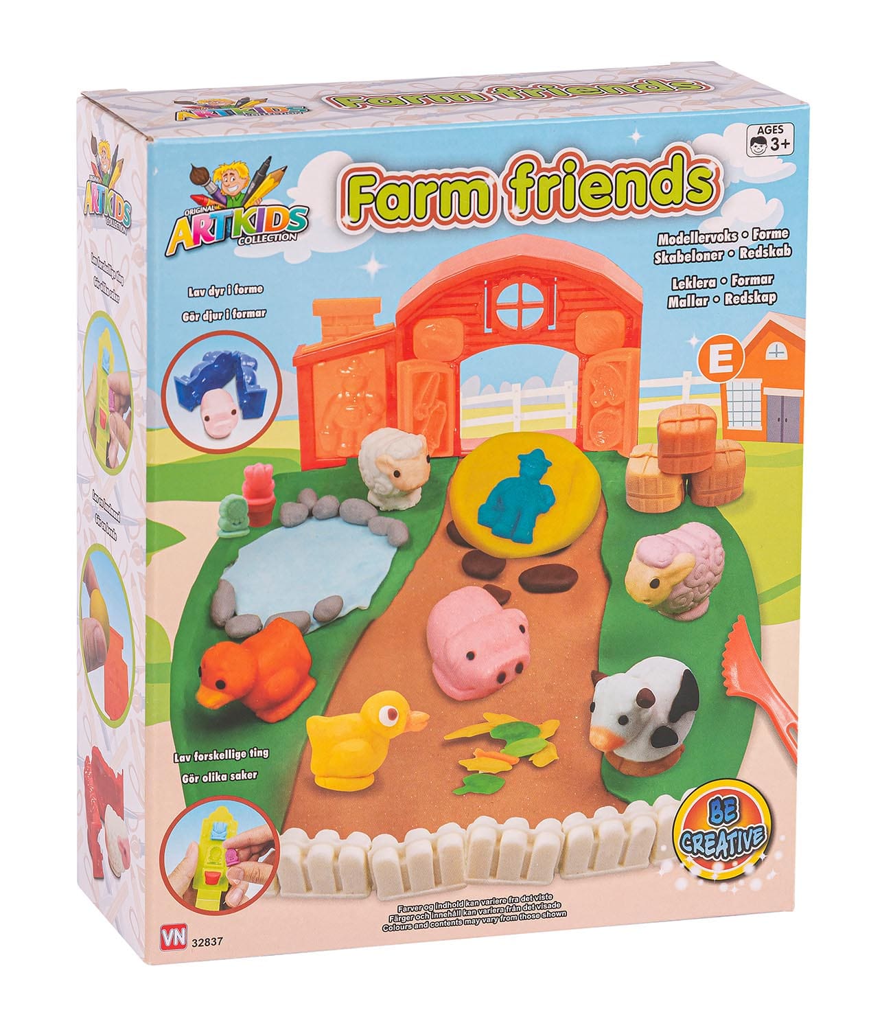 Artkids Farm Evningarvoks 4 X 56G
