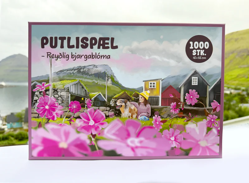 Putlispæl Reyðlig Bjargablóma 1000 Stk